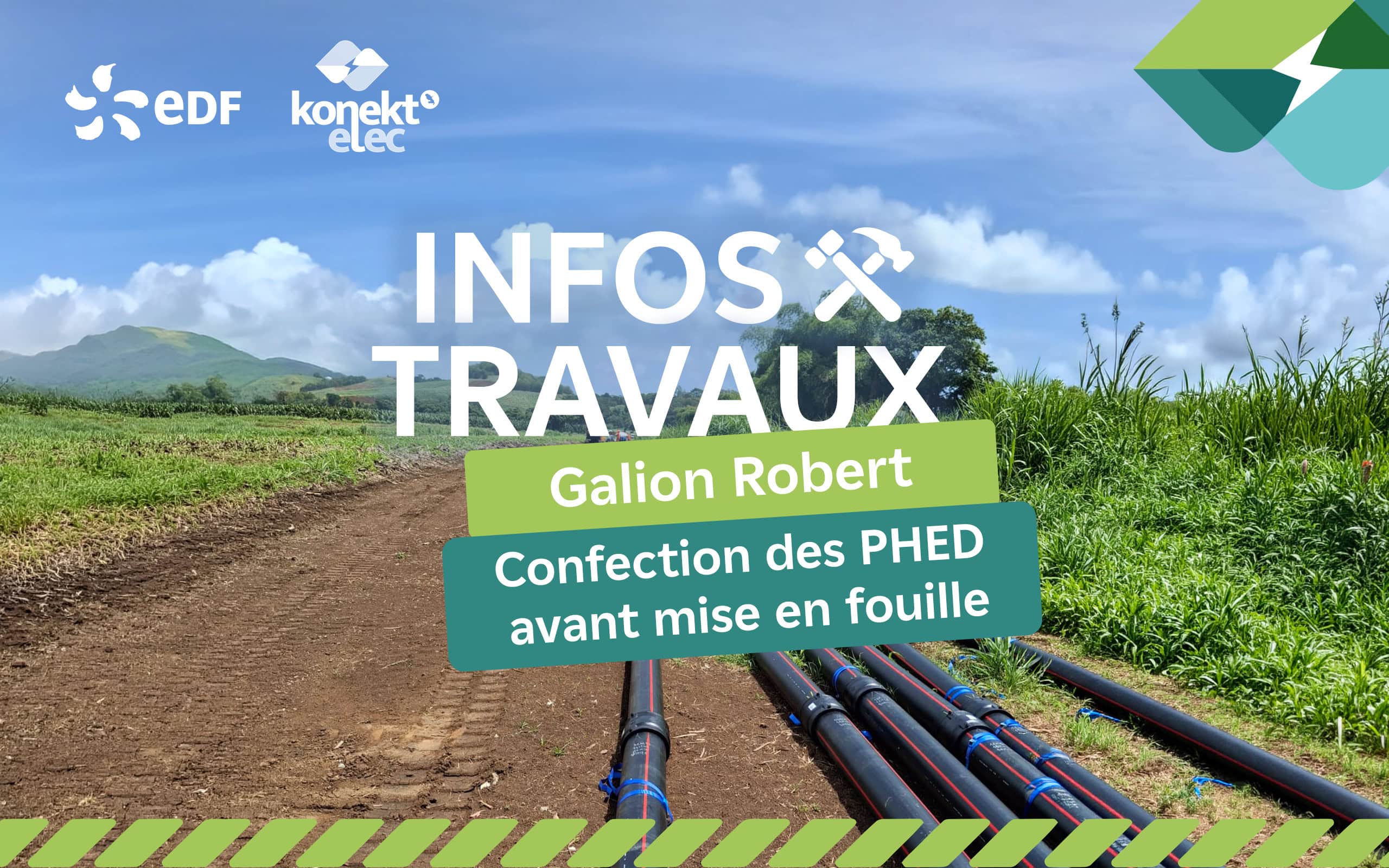 Le chantier franchit une nouvelle étape au Galion Robert